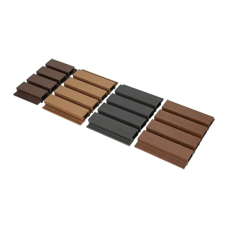 219×26mm Utendørs Anti-UV Co-ekstrudert WPC Veggpanel
